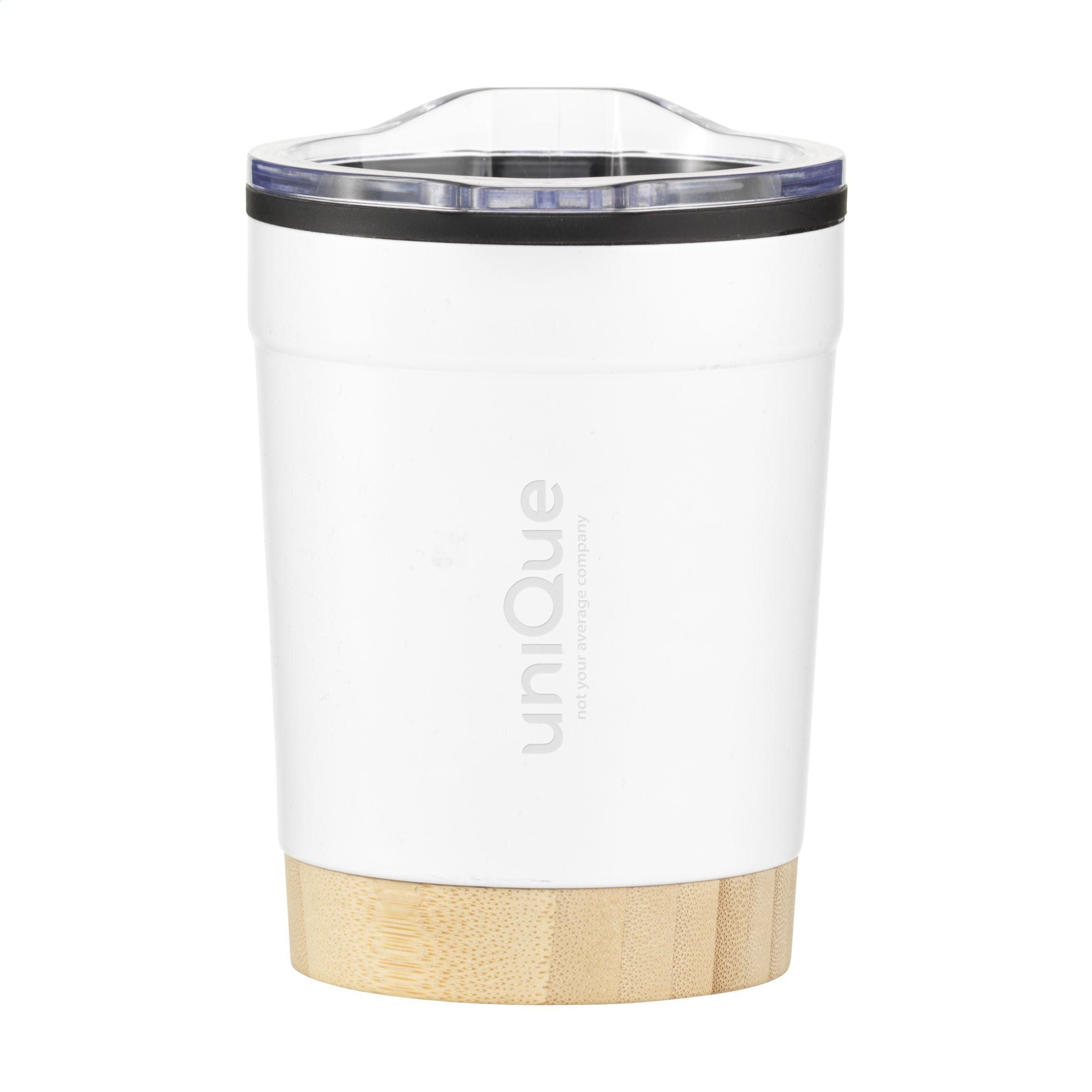 Kobe Bamboo Rcs Recycled Steel 350 Ml Coffee Cup