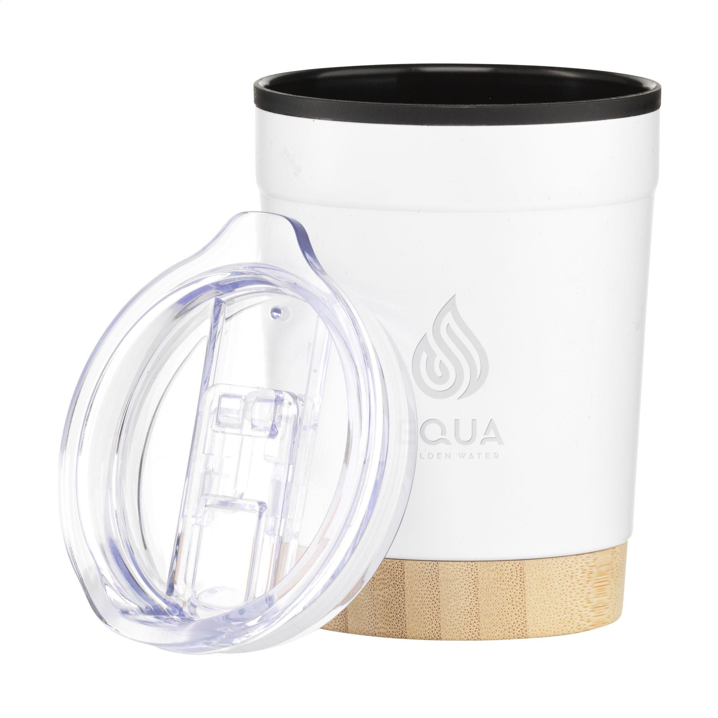 Kobe Bamboo Rcs Recycled Steel 350 Ml Coffee Cup