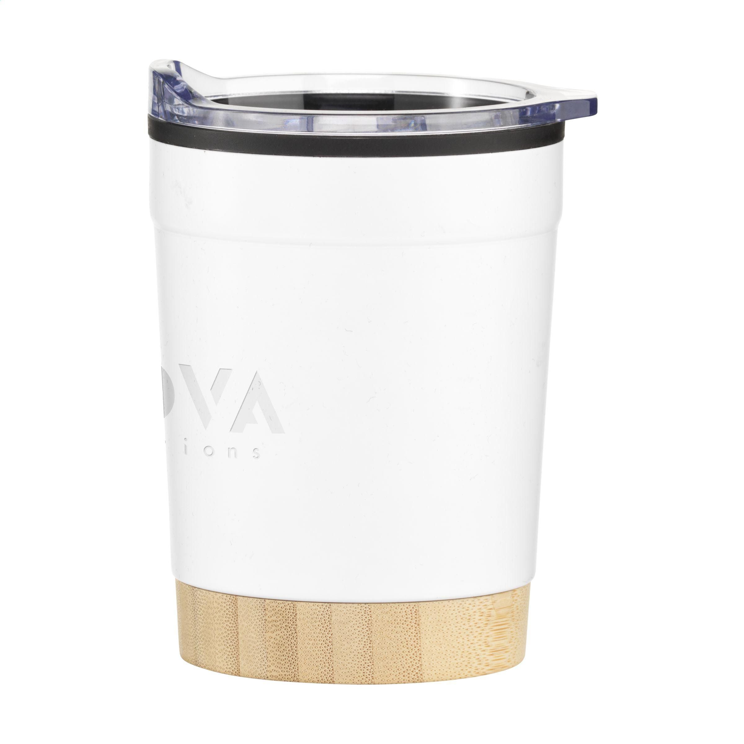 Kobe Bamboo Rcs Recycled Steel 350 Ml Coffee Cup
