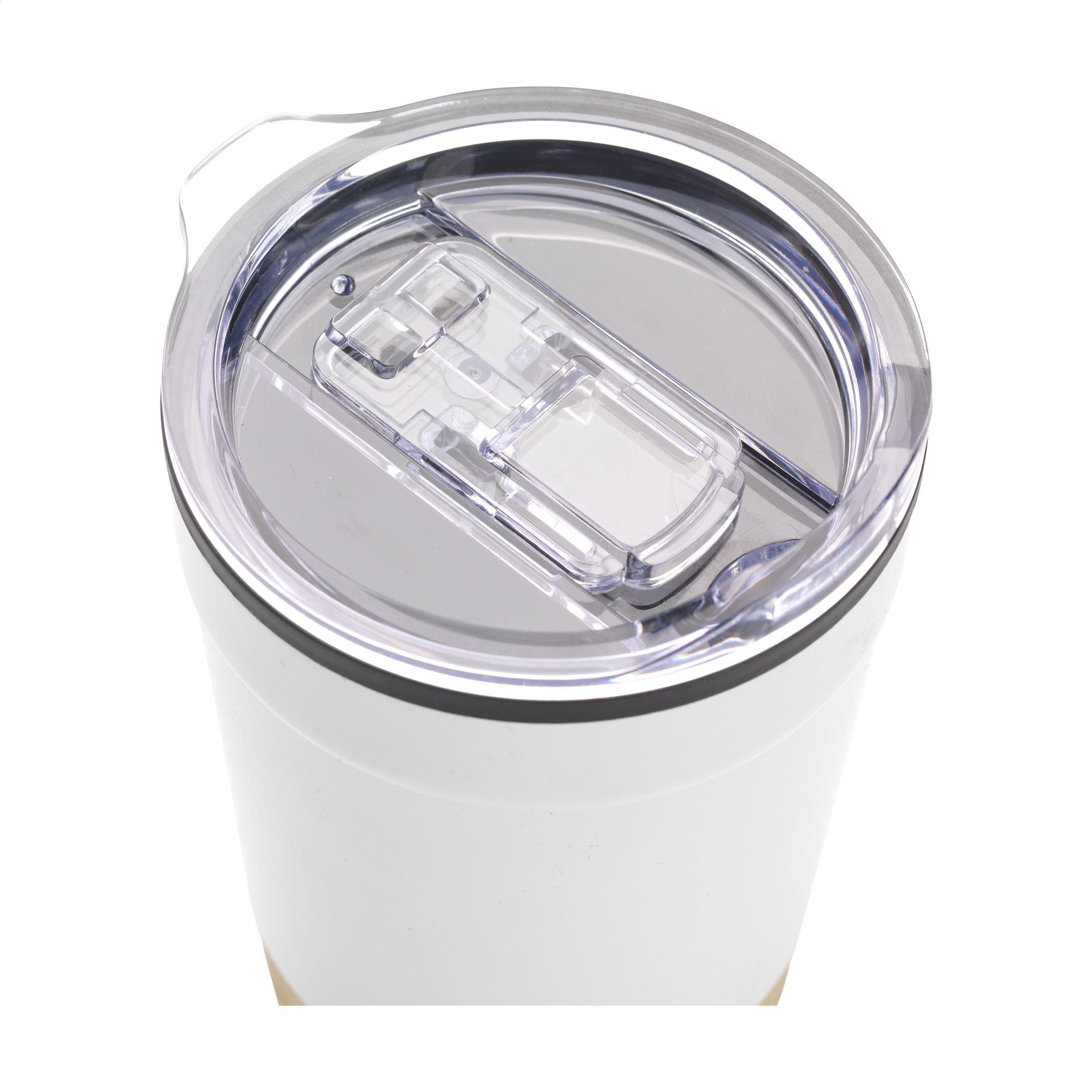 Kobe Bamboo Rcs Recycled Steel 350 Ml Coffee Cup