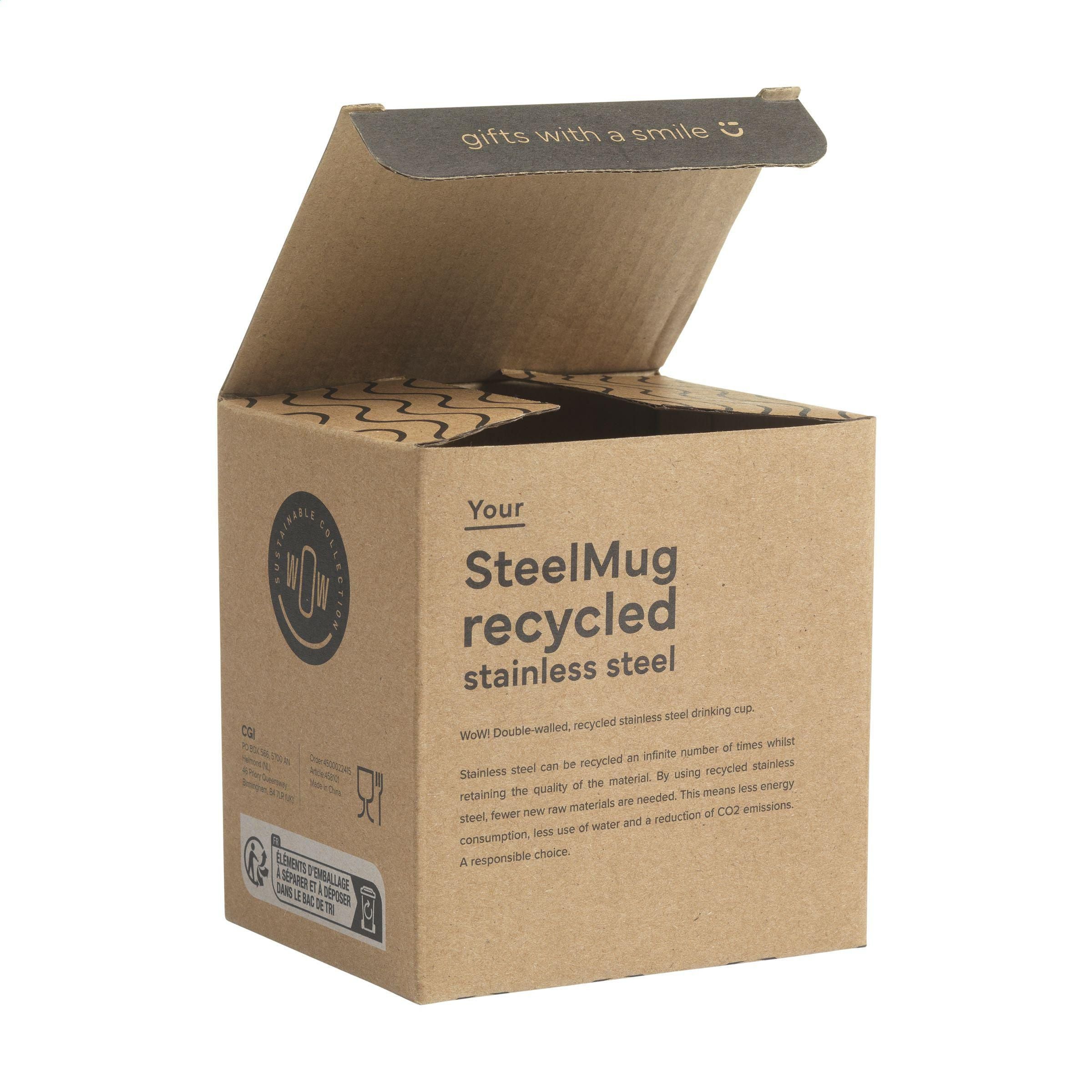 Steelmug Rcs Recycled Steel 220 Ml