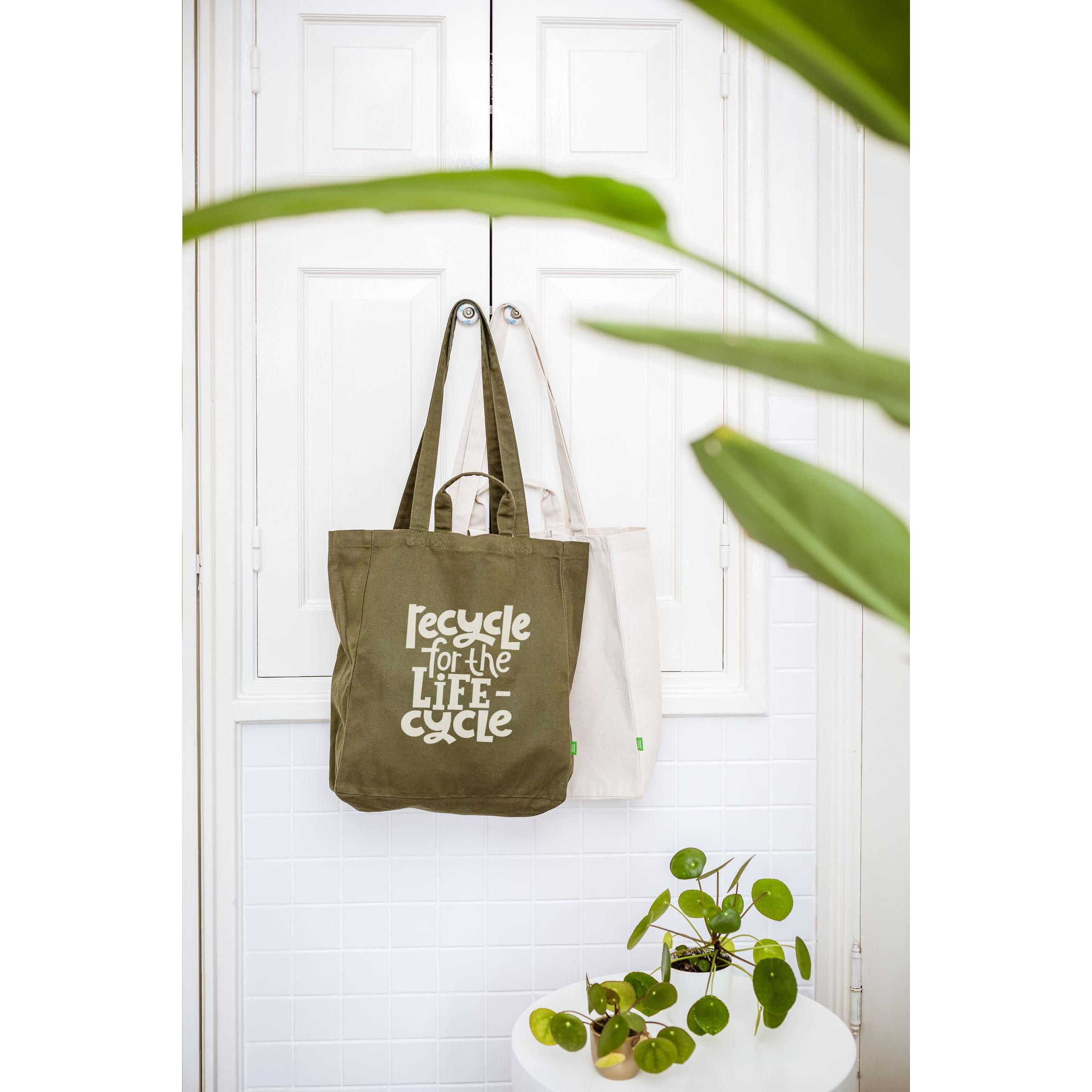 Organic Cotton Canvas Tote Bag (280 G/M²)