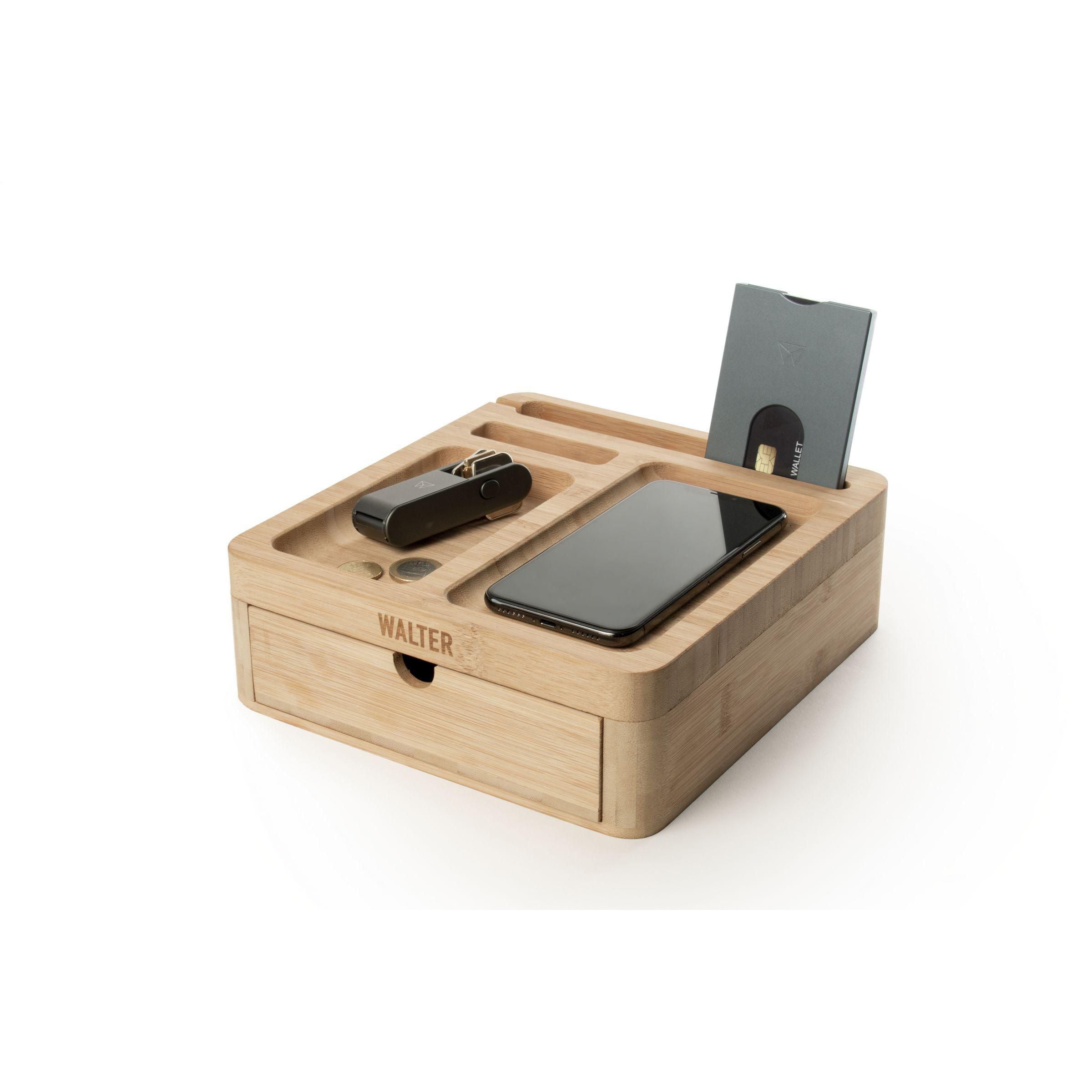 Walter Bamboo Big Dock 15W Organizer And Charge