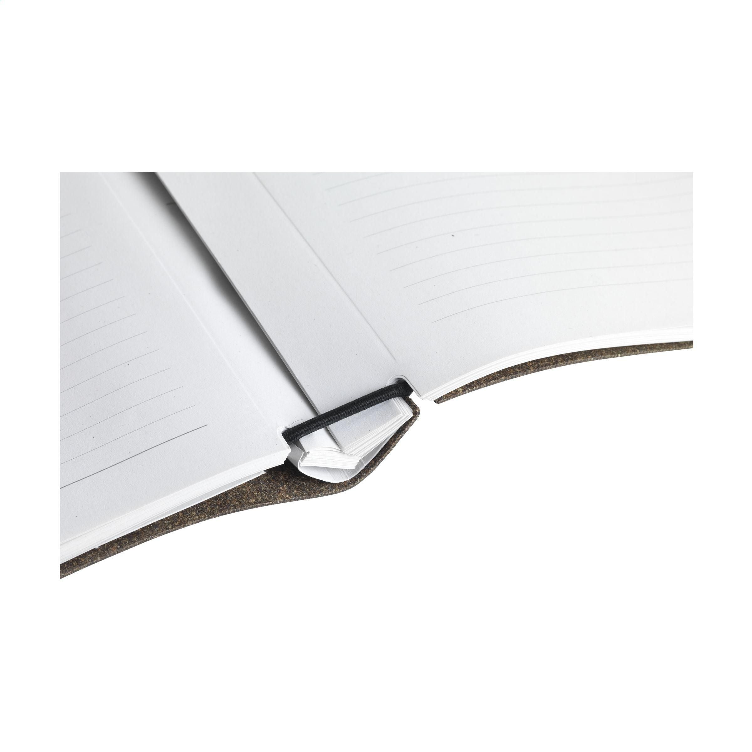 Recycled Leather Refillable Paper Notebook A5