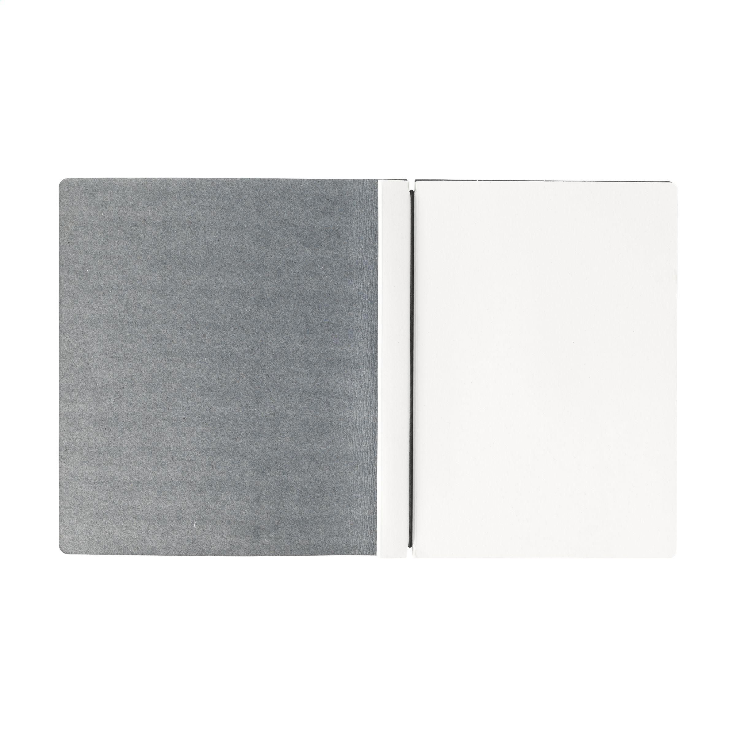 Recycled Textile Refillable Paper Notebook A5
