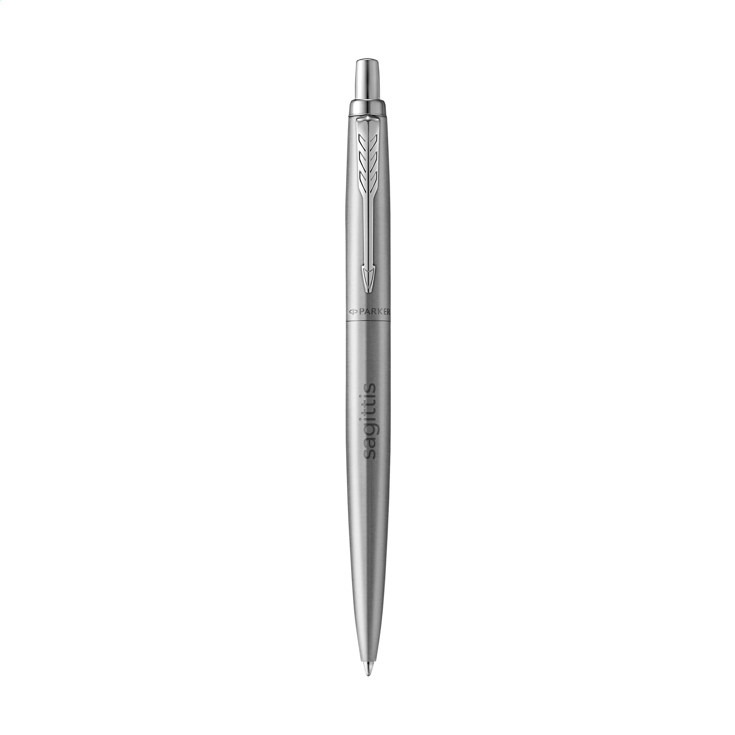 Parker Jotter Xl Black Monochrome Ballpoint Pen - Blue Ink