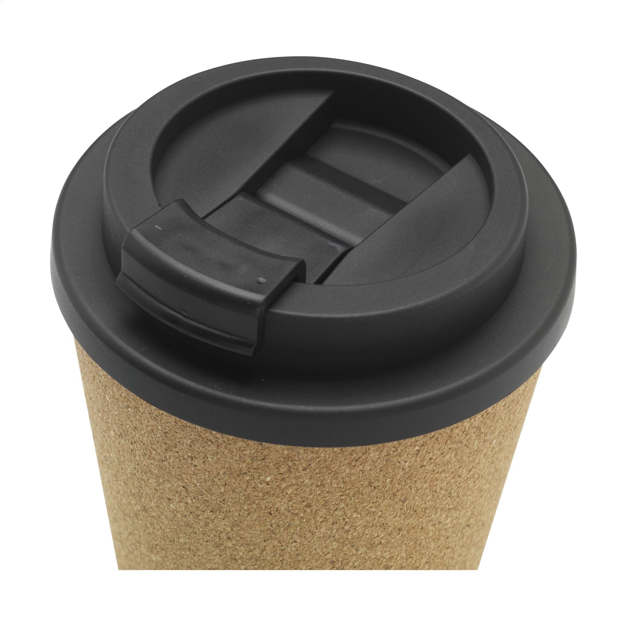 Pla Cork Cup 350 Ml Coffee Cup