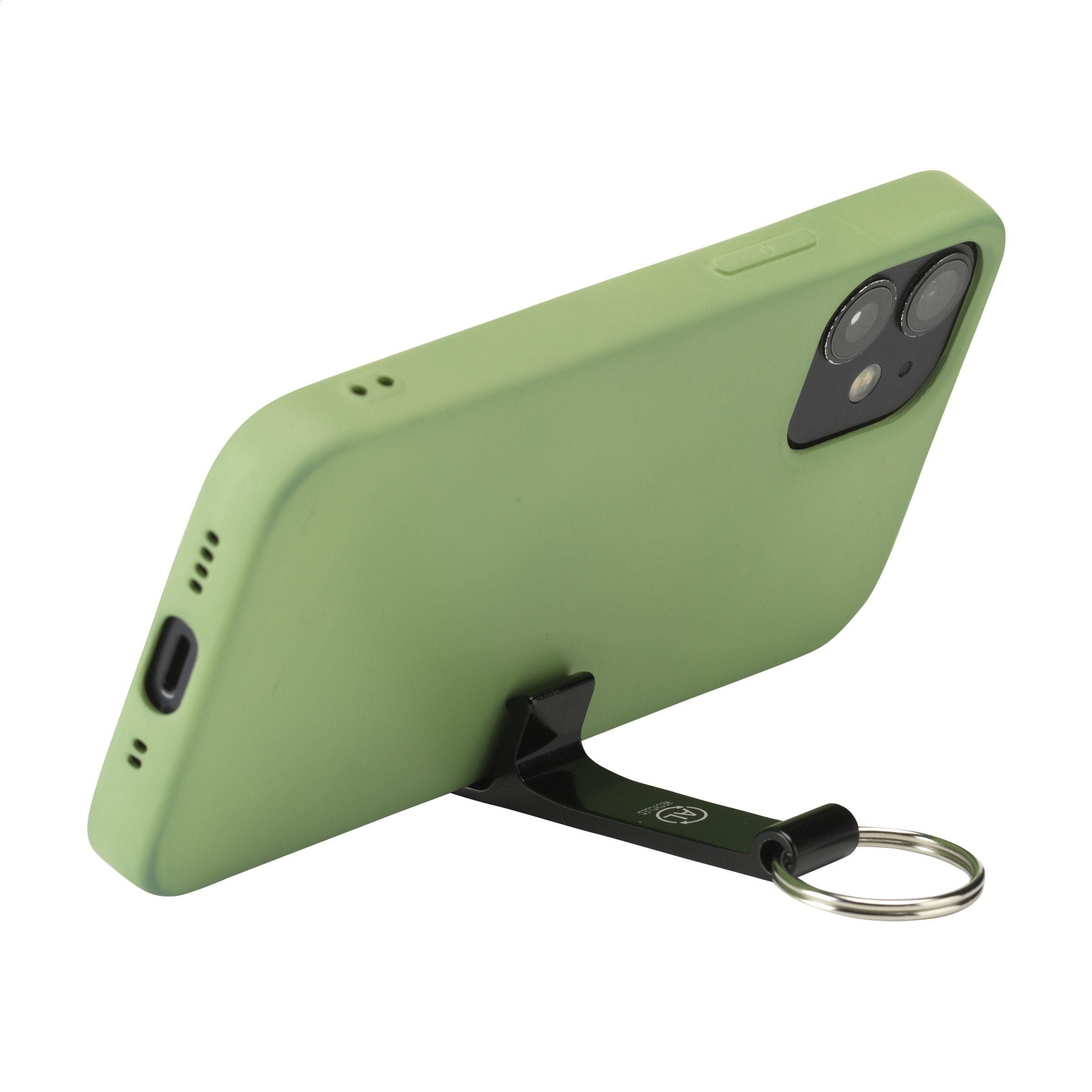 Alu Opener Phone Stand Grs Recycled Keyring