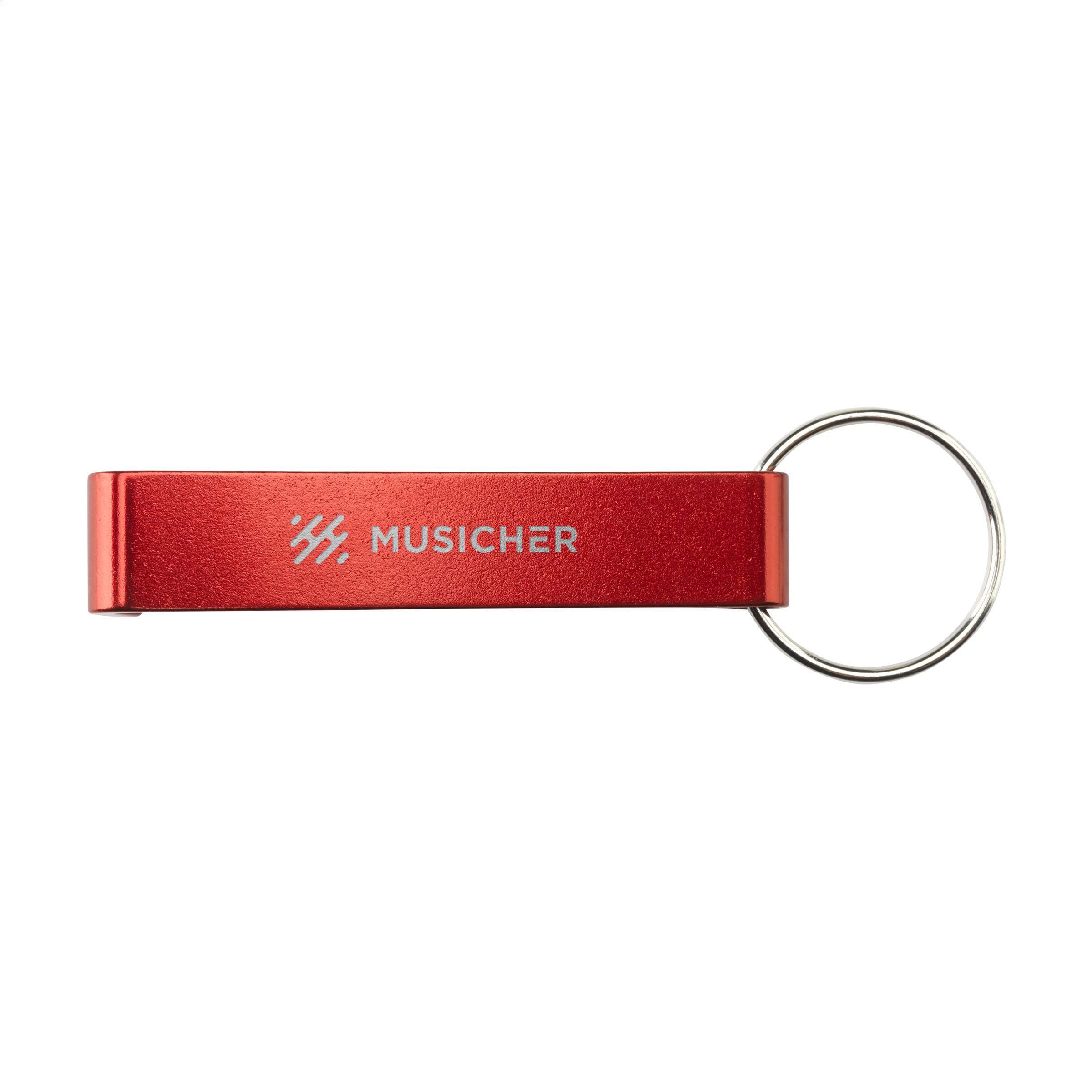Alu Opener Phone Stand Grs Recycled Keyring