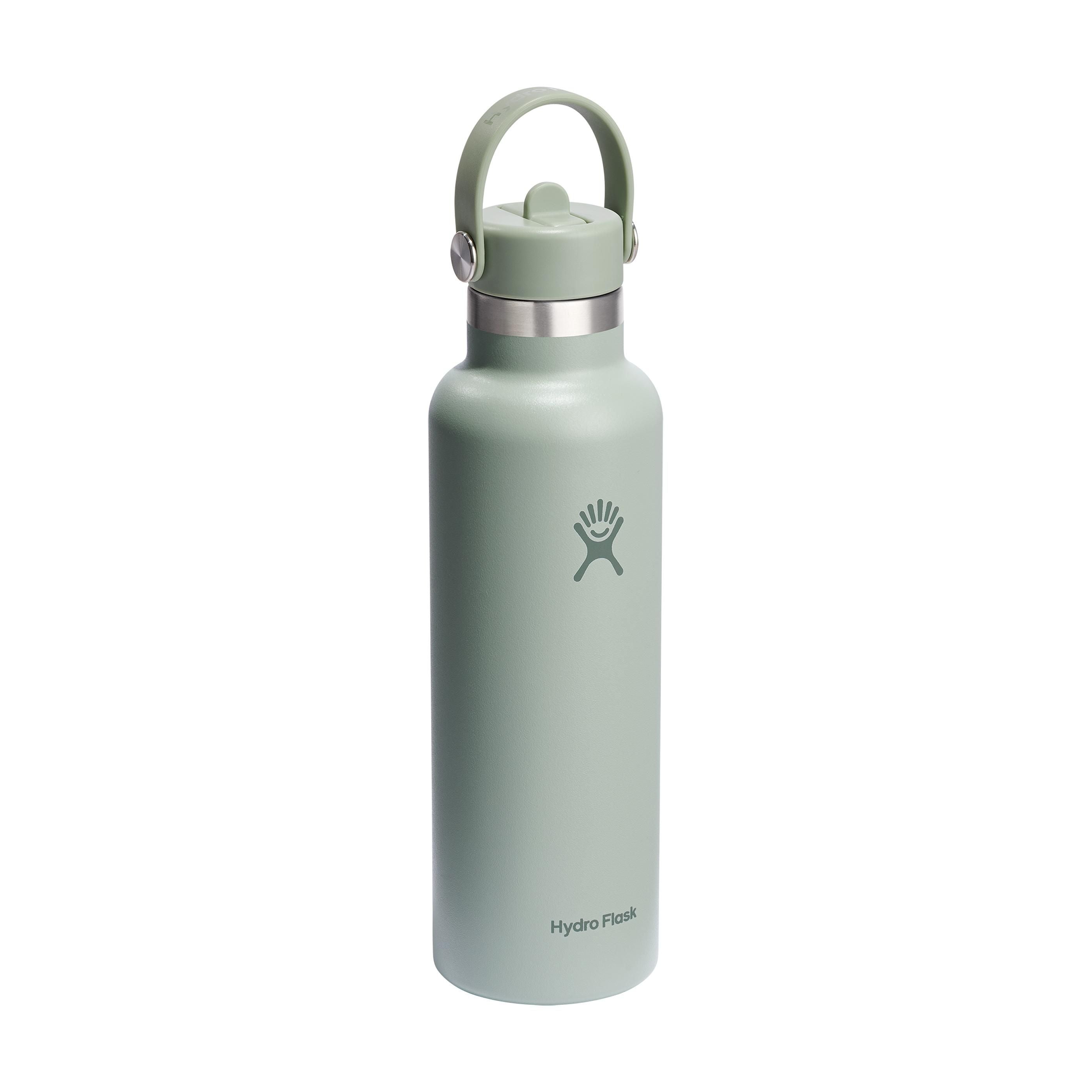 Hydro Flask Standard Mouth With Flex Straw Cap 621 Ml Water Bottle