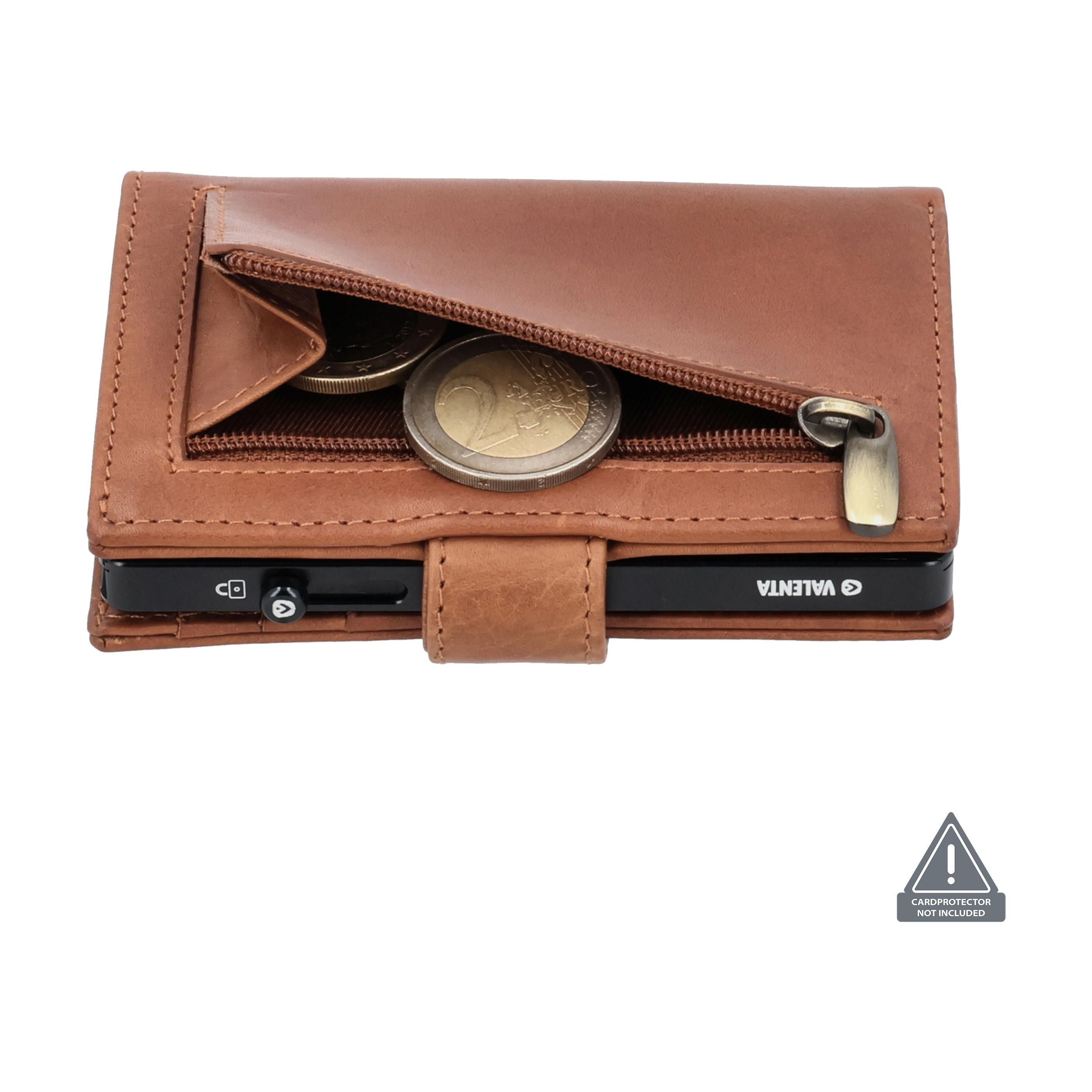Valenta Card Wallet Leather Magsafe Luxe