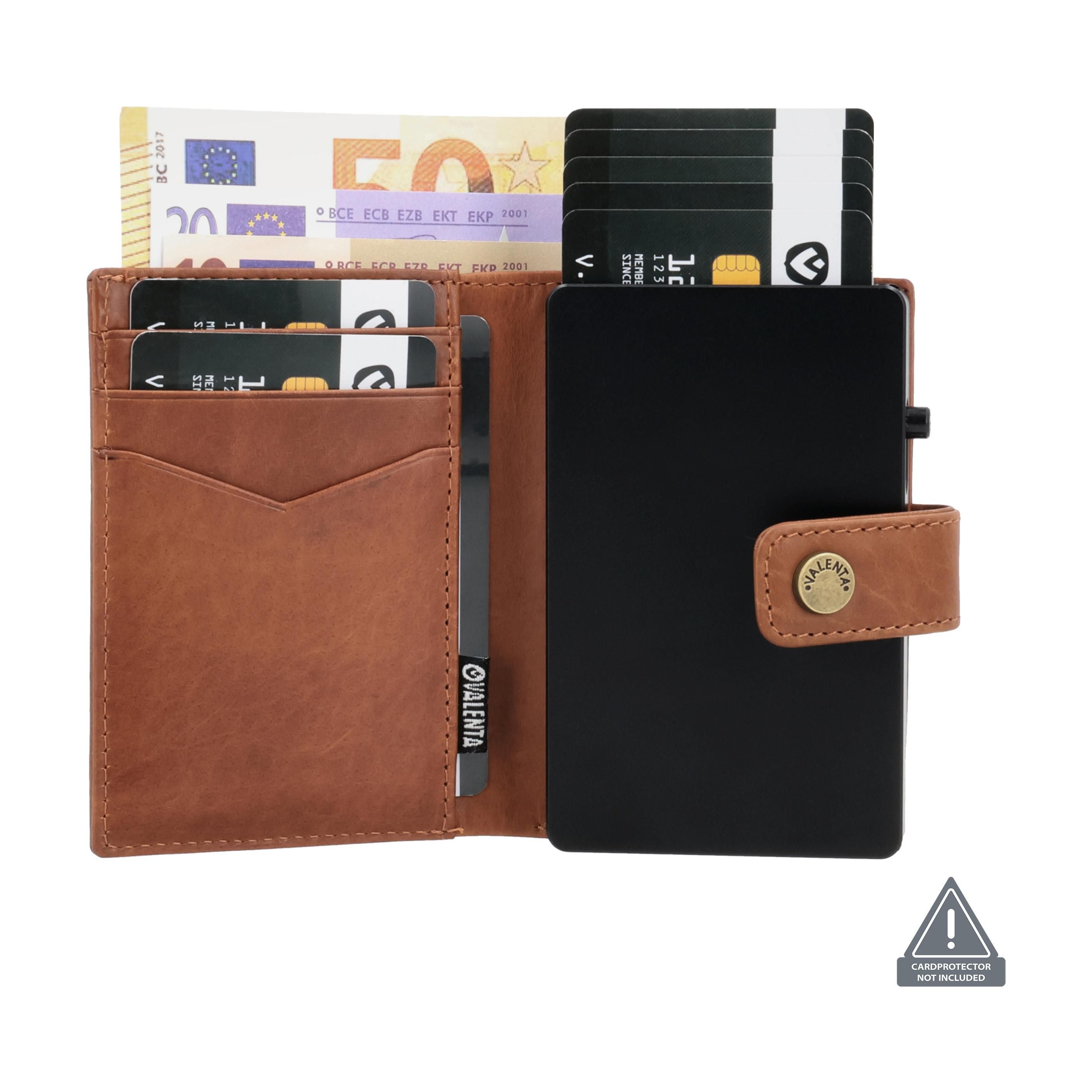Valenta Card Wallet Leather Magsafe Luxe