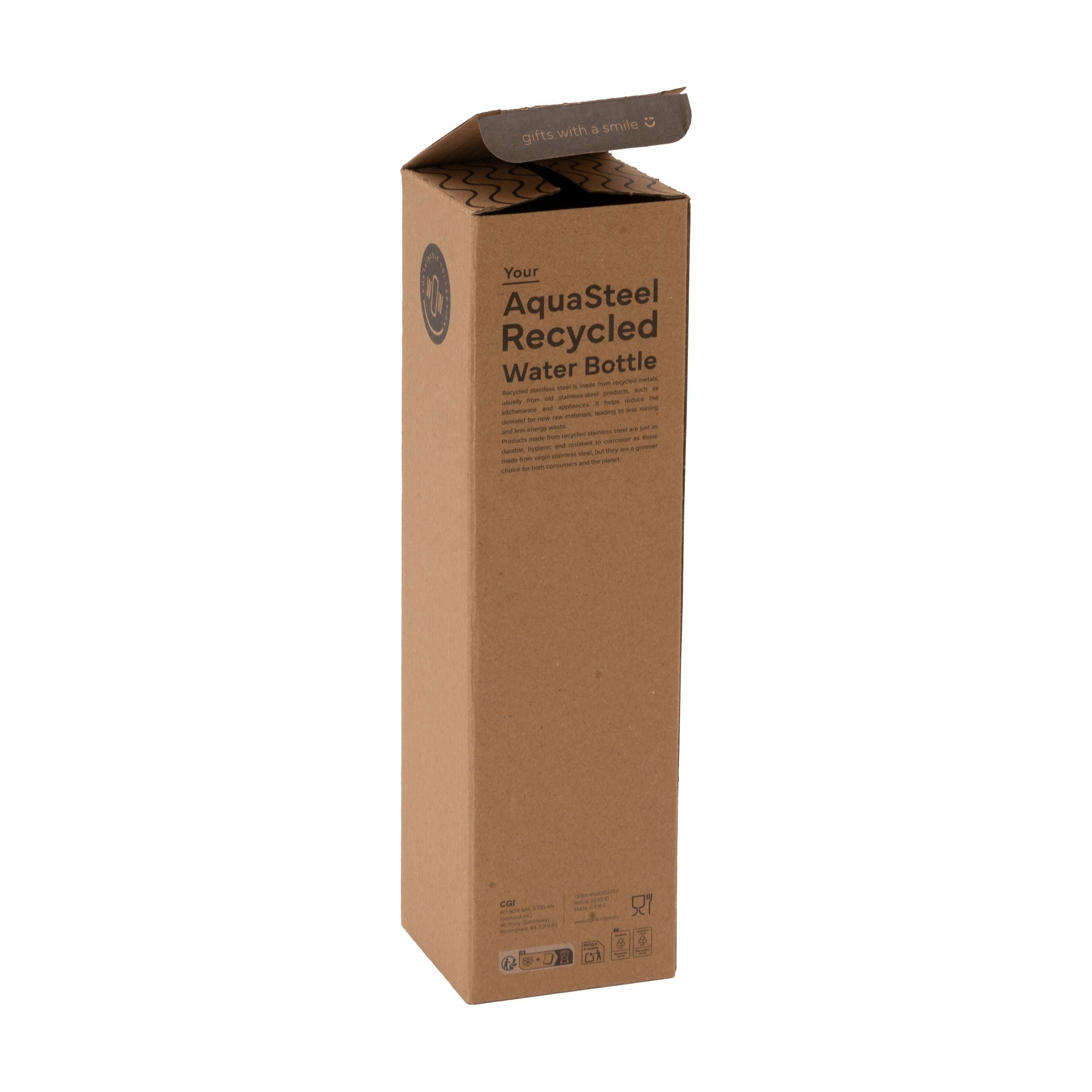 Aquasteel Rcs Recycled Water Bottle 750 Ml