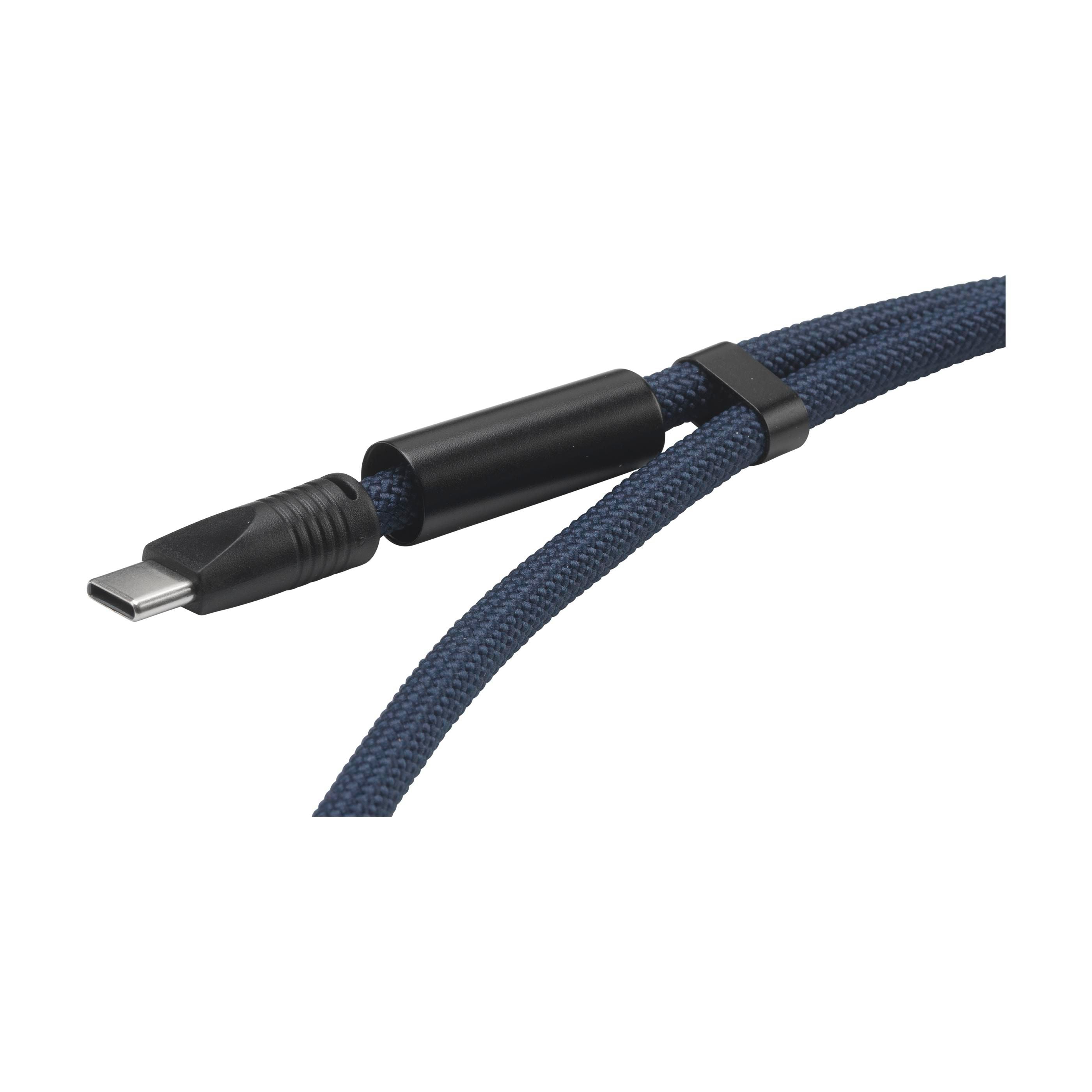 Lanyard 2-In-1 Grs Rpet Load & Sync Usb Cable