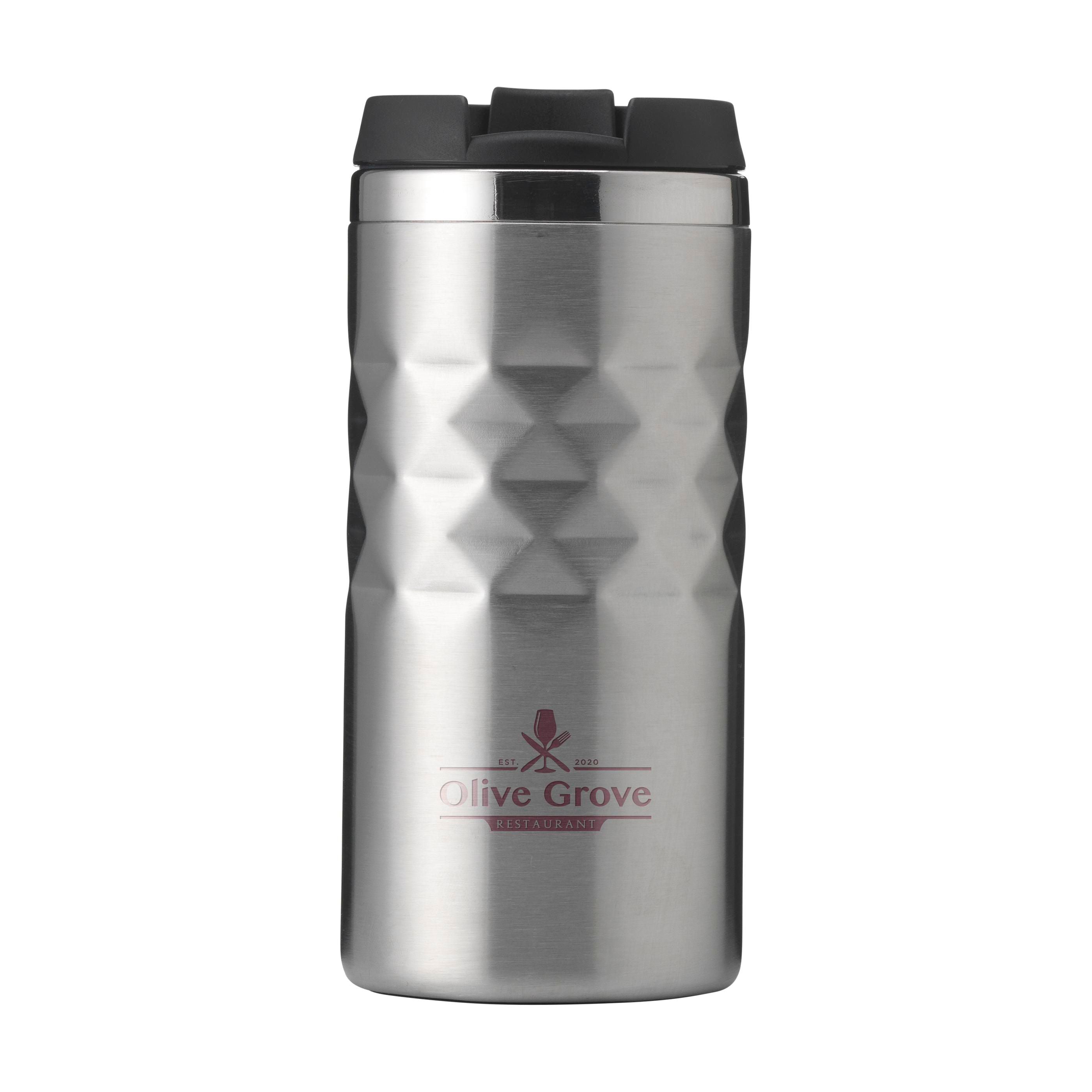 Geometric Mug Rcs Recycled Steel 280 Ml Thermo Cup
