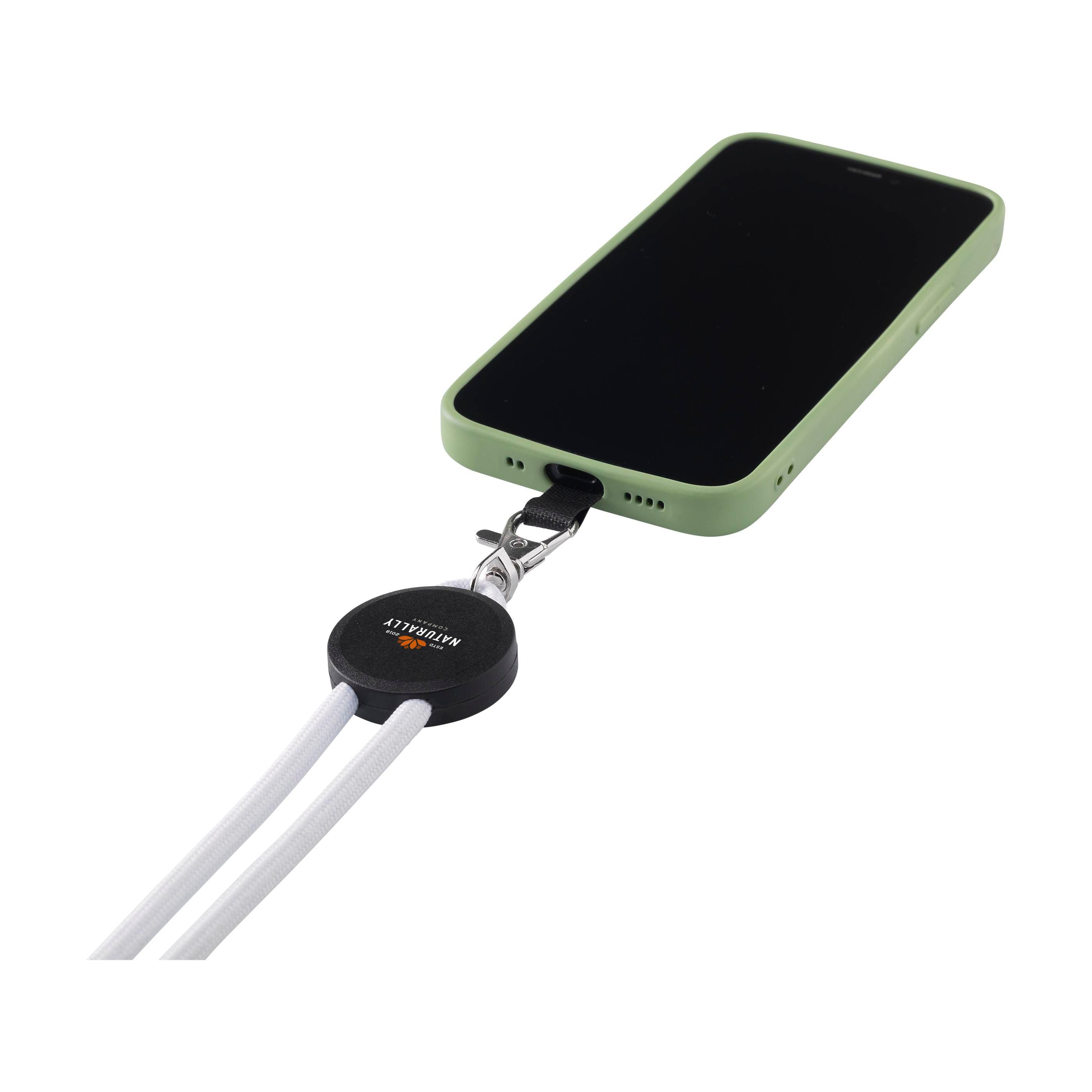 Lace Lanyard Grs Rpet 0,5 Cm Phone Keycord