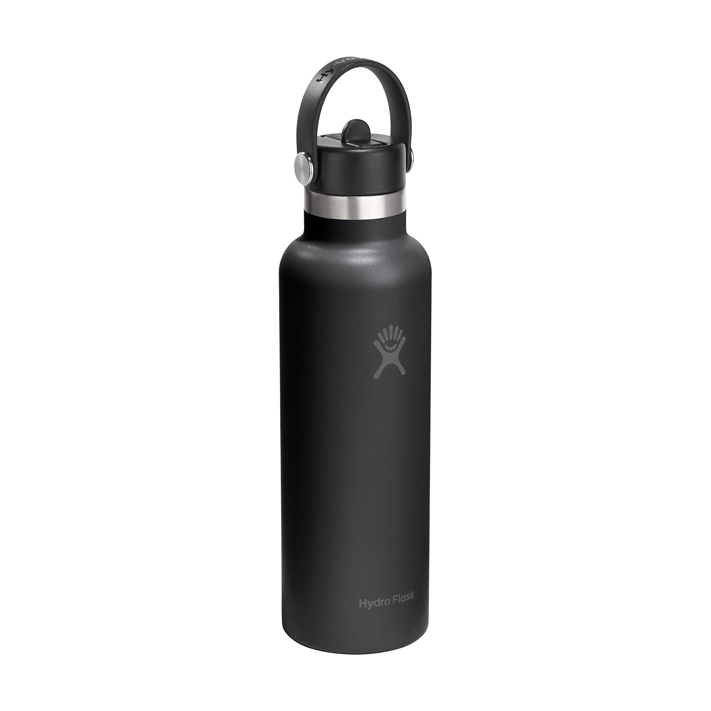 Hydro Flask Standard Mouth With Flex Straw Cap 621 Ml Water Bottle