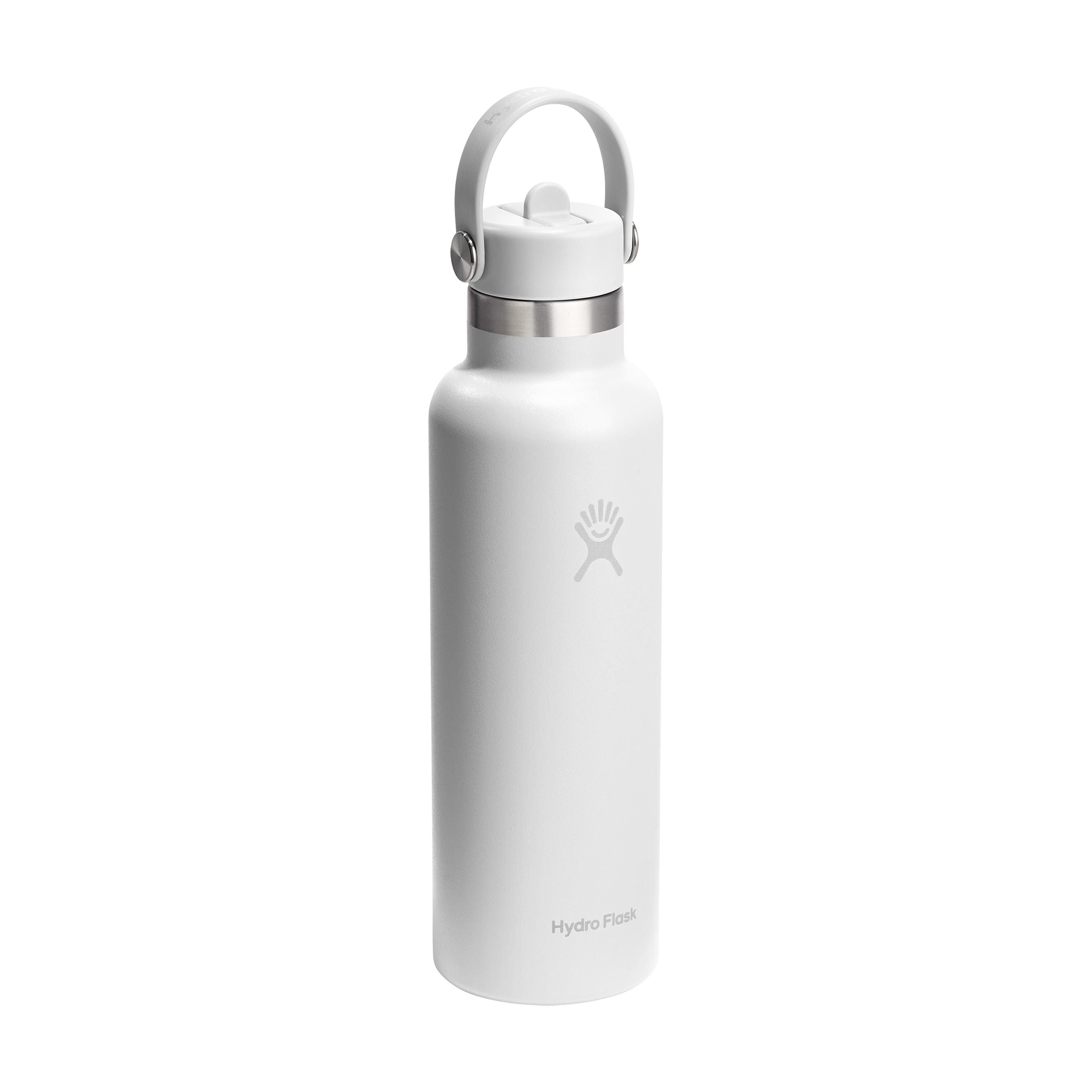 Hydro Flask Standard Mouth With Flex Straw Cap 621 Ml Water Bottle