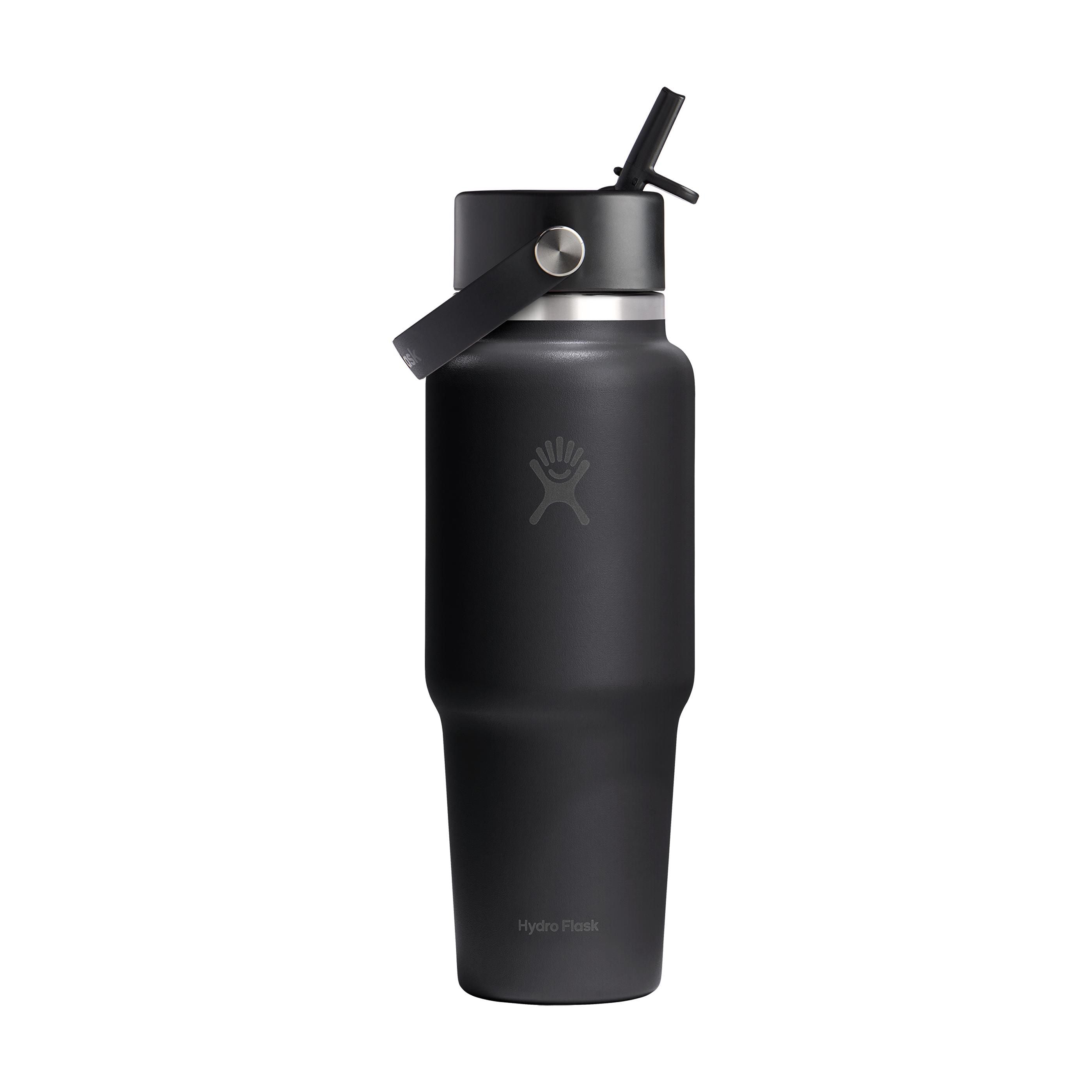 Hydro Flask Wide Mouth Travel Bottle With Flex Straw Cap 946 Ml Water Bottle