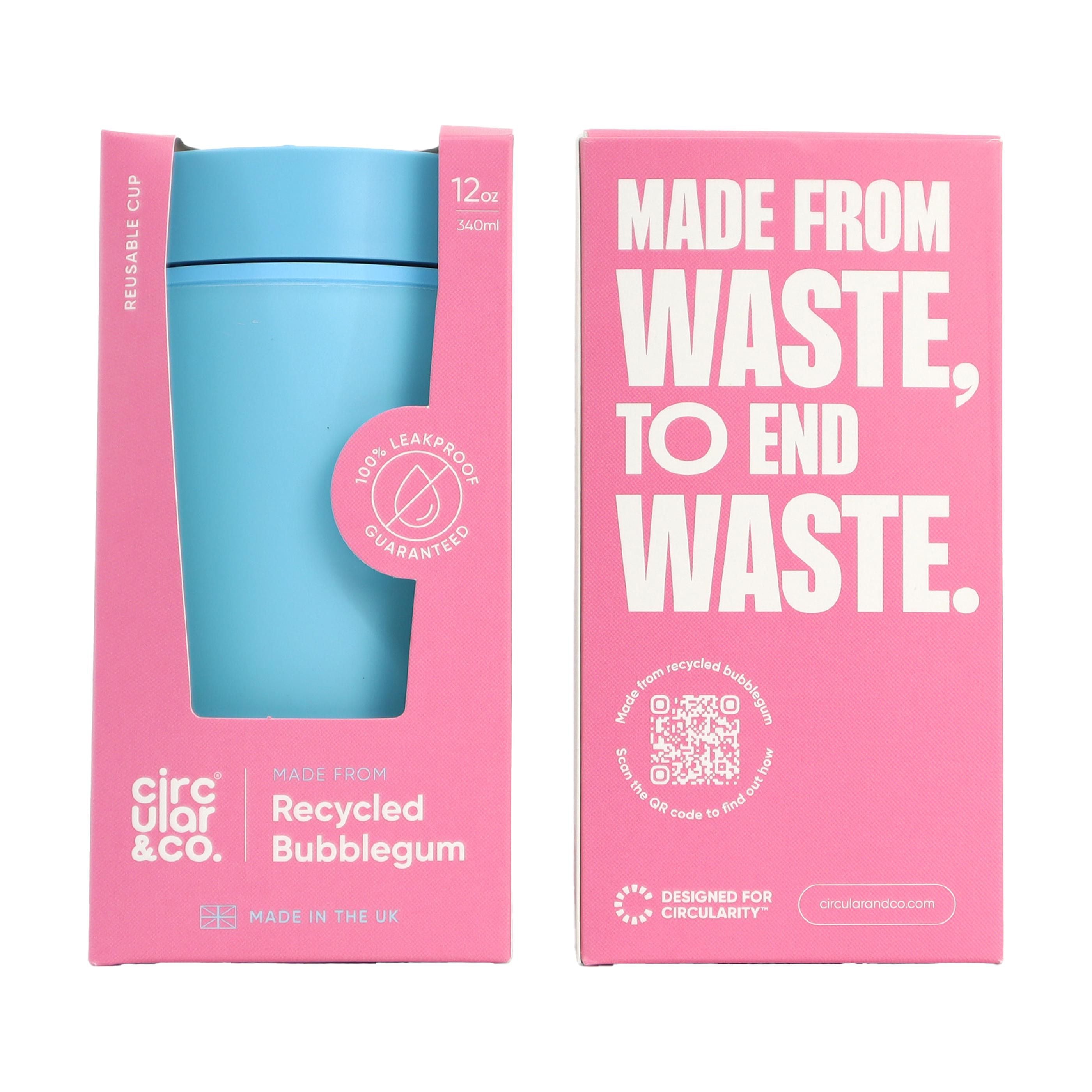 Circular&Co Recycled Bubblegum Coffee Cup 227 Ml