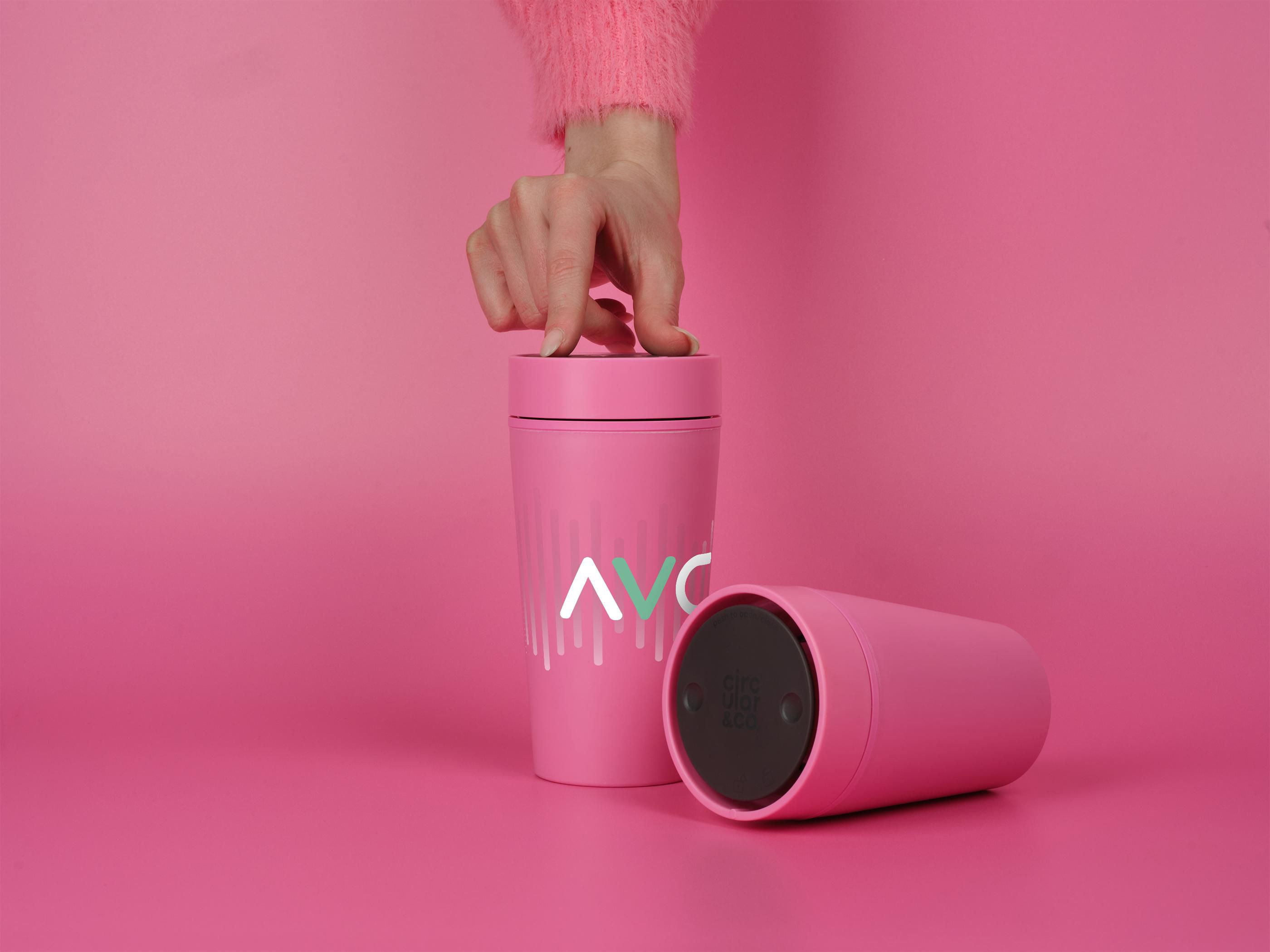Circular&Co Recycled Bubblegum Coffee Cup 227 Ml
