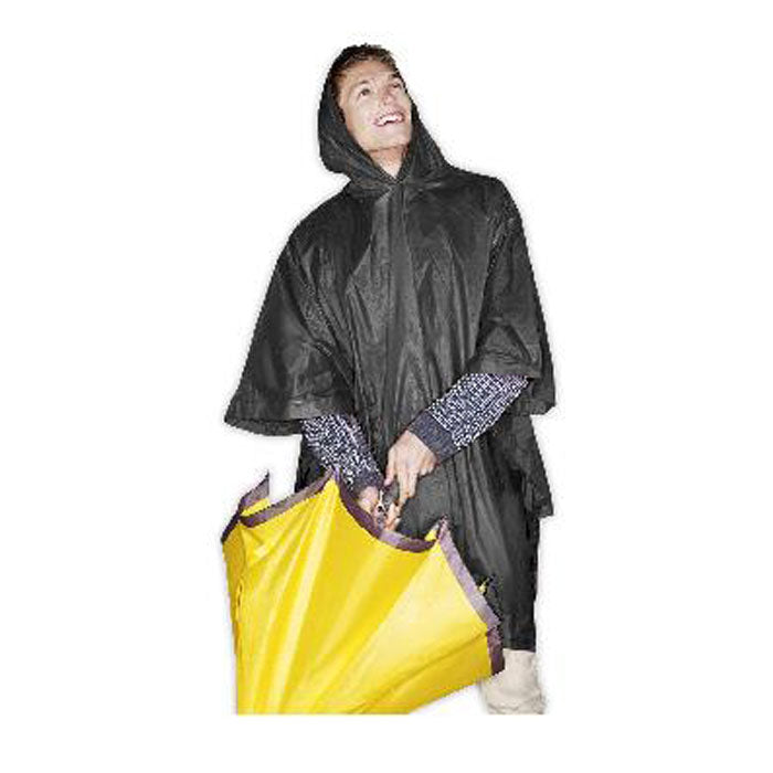 Hooded Raincoat in Pouch