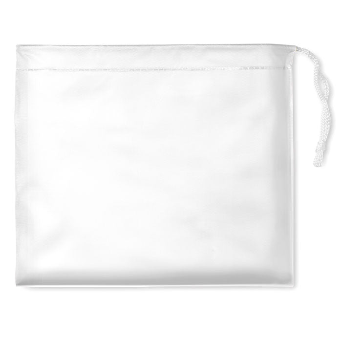 Hooded Raincoat in Pouch