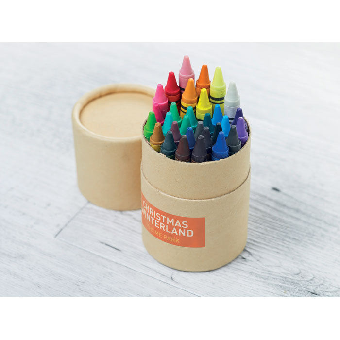 30 Wax Crayons Set