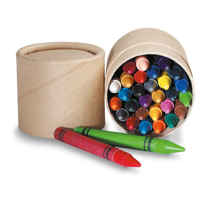30 Wax Crayons Set