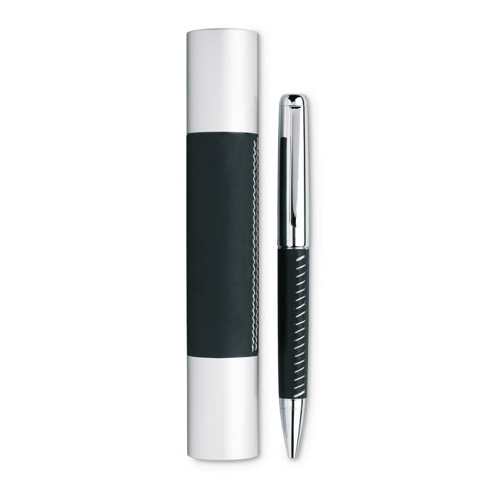 Chrome Ballpoint Pen in Box