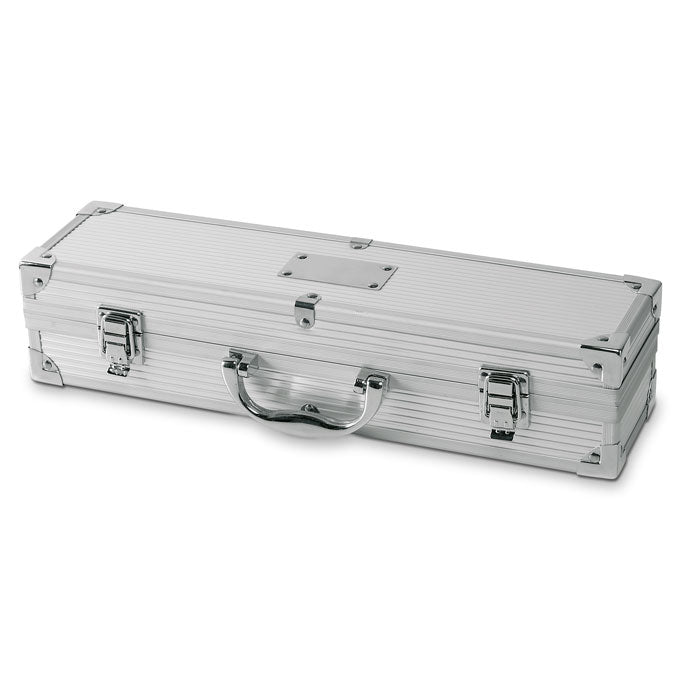 3 BBQ Tools in Aluminium Case