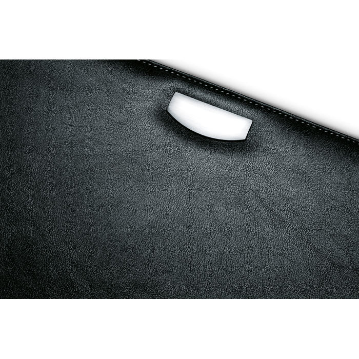 A4 Portfolio with Metal Logo Plaque