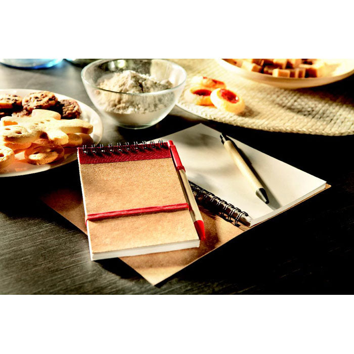 A6 Recycled Notepad with Pen