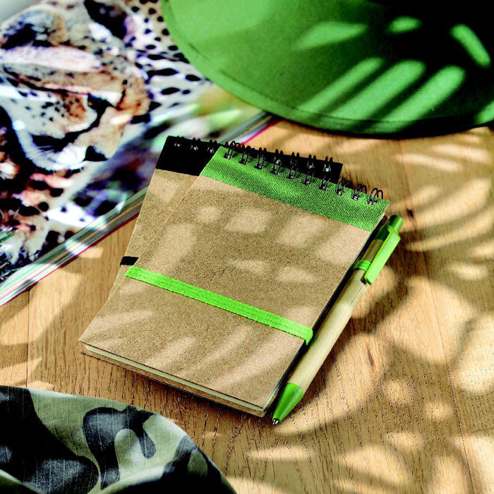 A6 Recycled Notepad with Pen