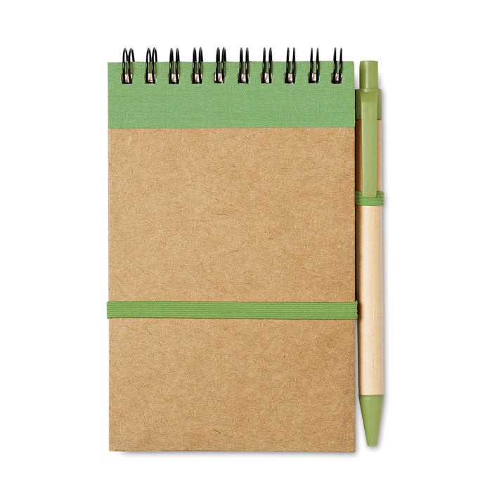 A6 Recycled Notepad with Pen