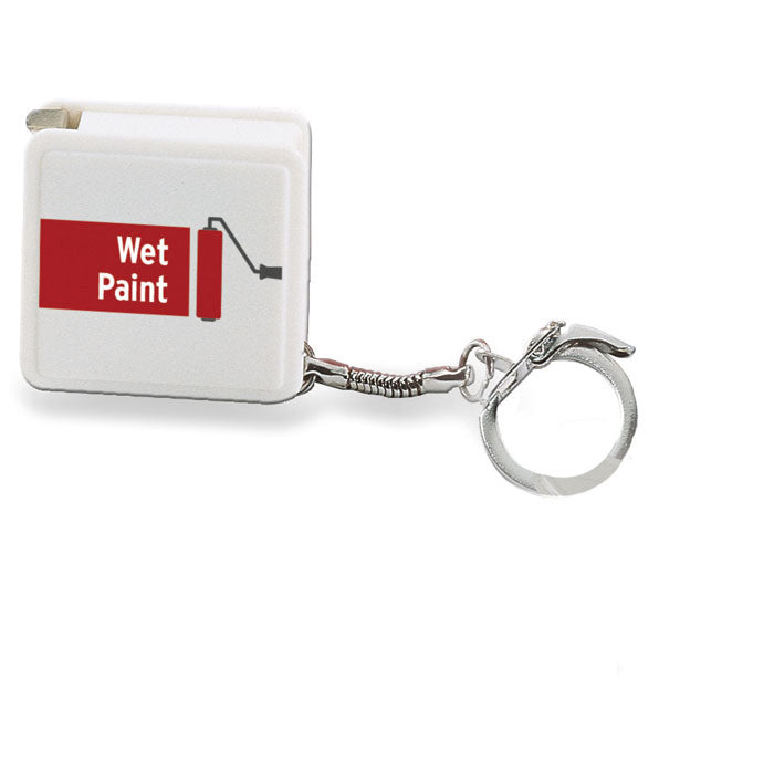 Keyring with 1M Flexible Ruler