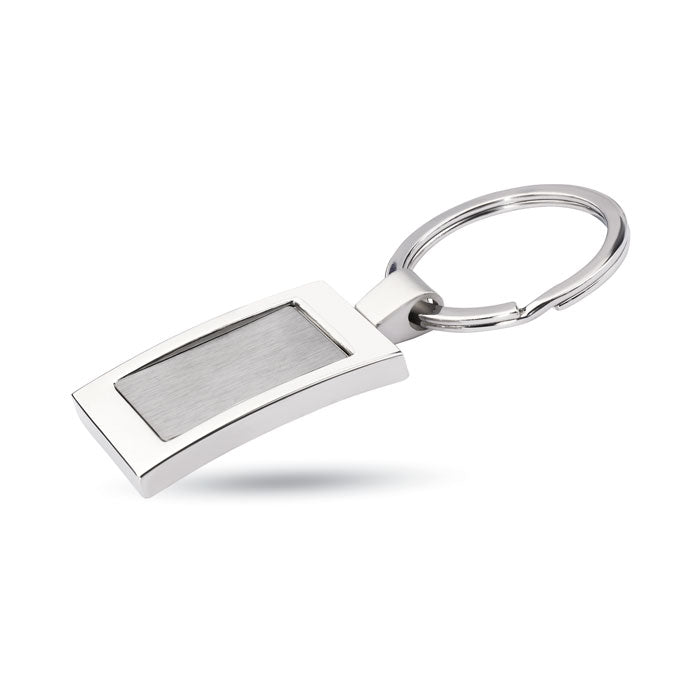 Metal Rectangular Keyring