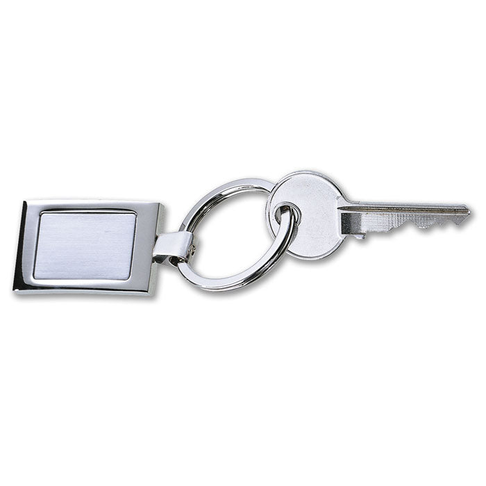 Metal Rectangular Keyring