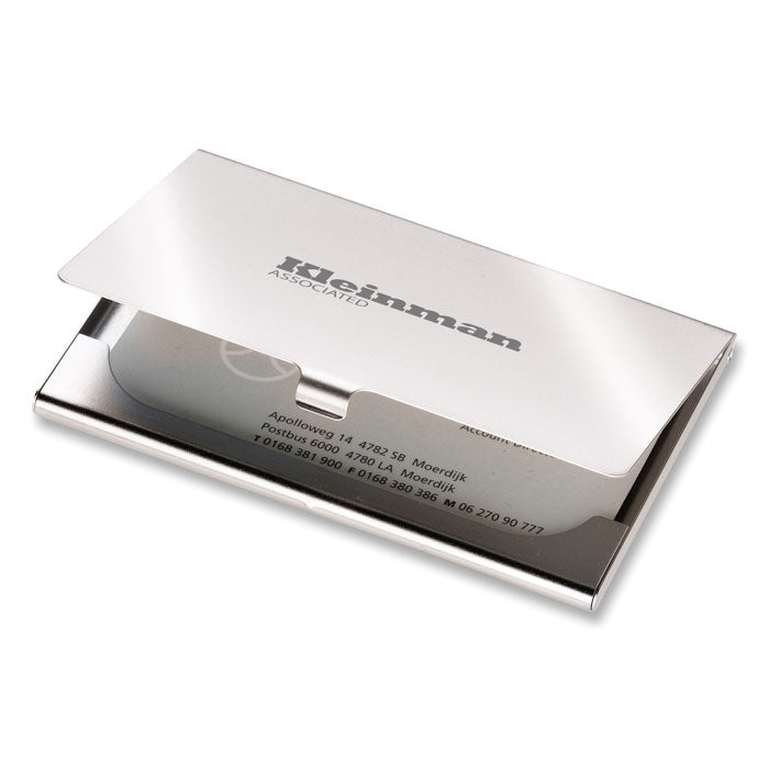 Chrome Business Card Holder