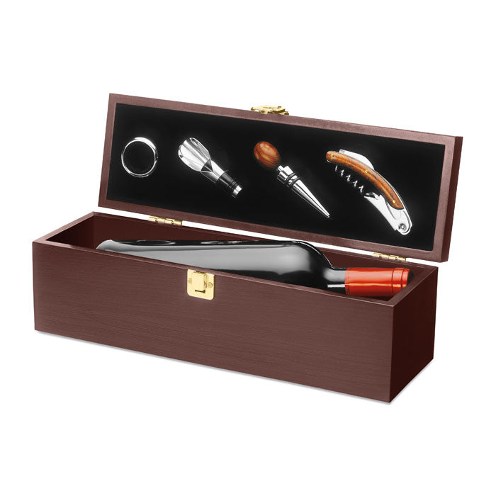 Wine Set in Wooden Gift Box