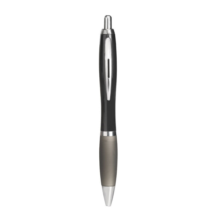 Soft Grip Push Button Ballpoint Pen