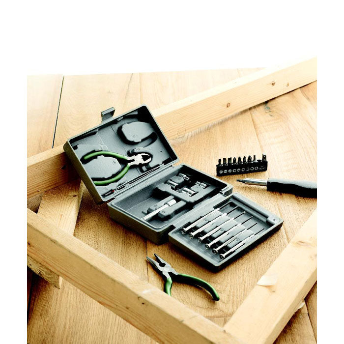 Foldable 25 Piece Tool Set