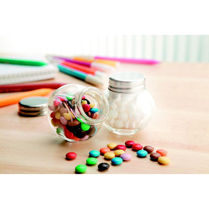 Chocolates in Glass Holder