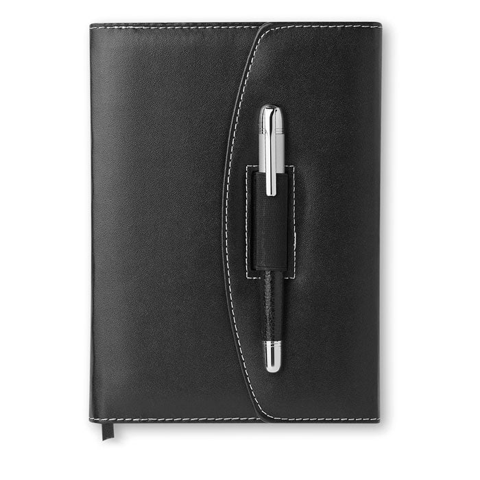A5 Notebook Portfolio with Pen