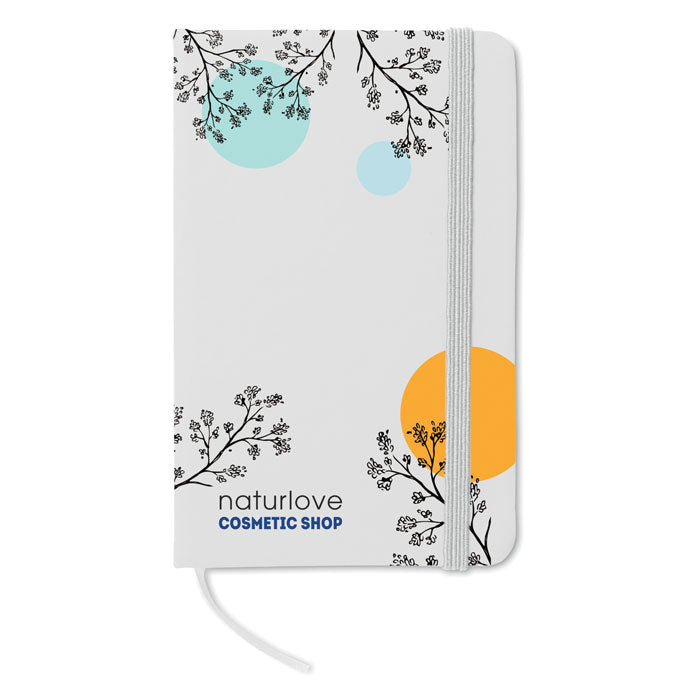 A6 Case Bound Notebook in Multiple Colours