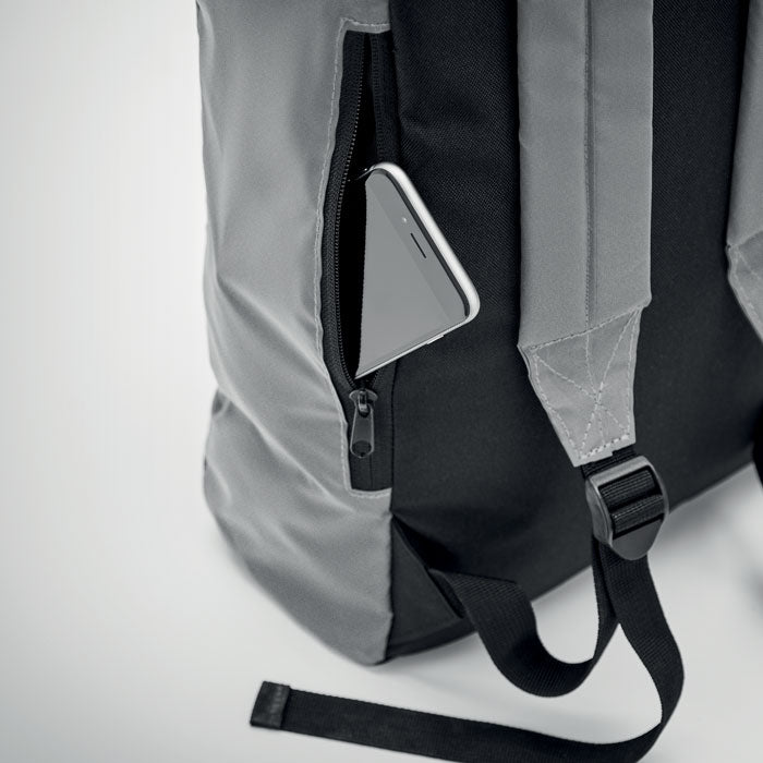 Reflective Rolltop Backpack