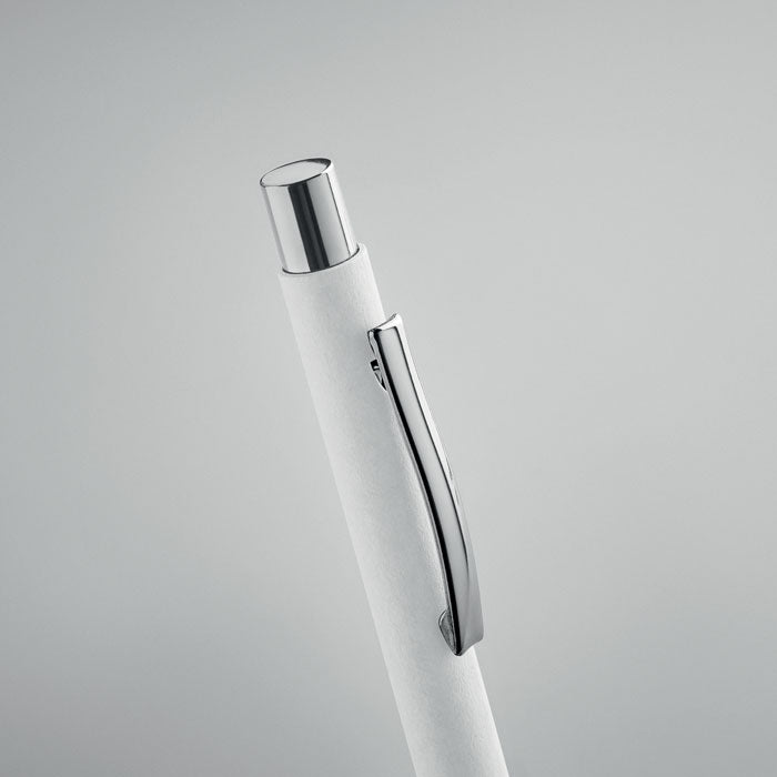 Recycled Paper Push Ballpoint Pen