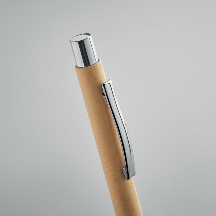 Recycled Paper Push Ballpoint Pen