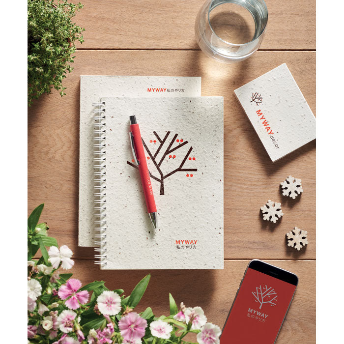 A5 Seed Paper Cover Notebook