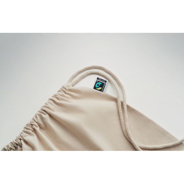 Fairtrade Cotton Drawstring Bag